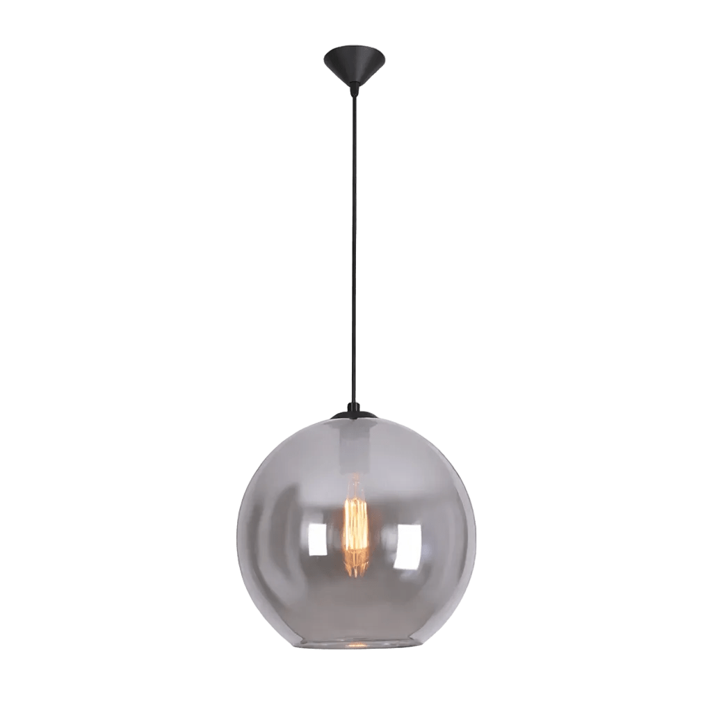 Smoke Glass Pendant Light