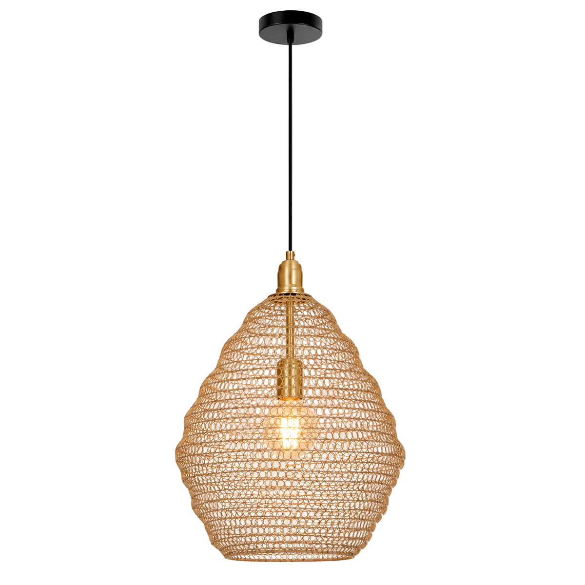 Phantom 500 Gold Mesh Pendant