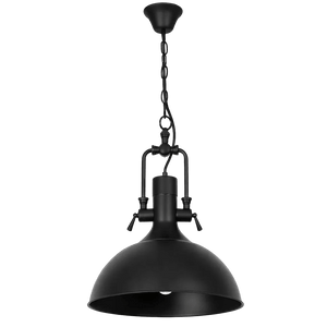 Maite Industrial Black Pendant Light