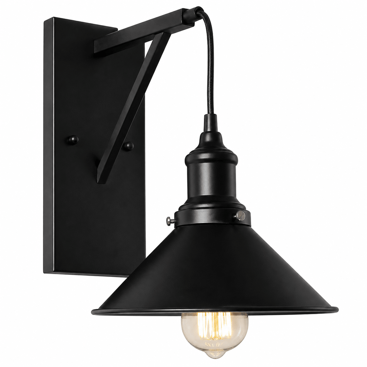 Caledon Black Indoor Wall Light