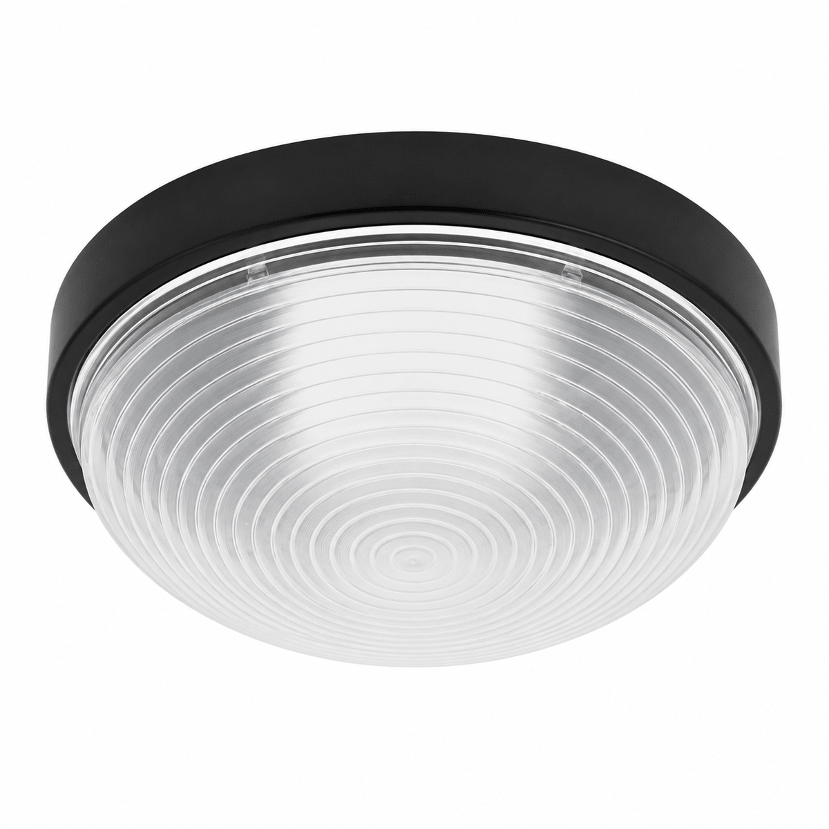 White Polycarbonate Bulkhead with Frosted Cover – BH064