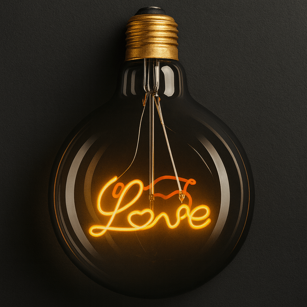 Decorative LED Bulb - Love LED Bulb
