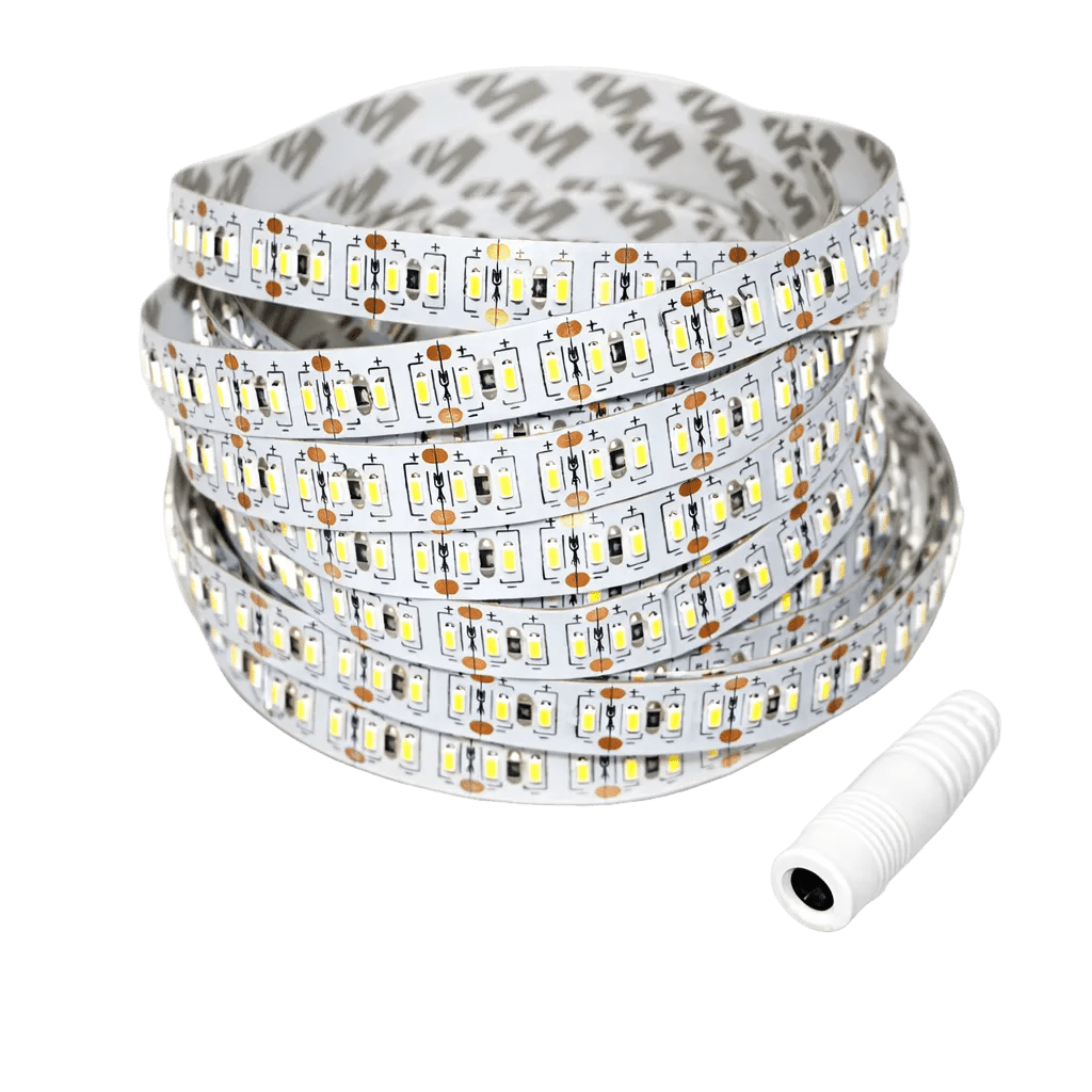 LED Striplight 12V - 3014 IP20 204 LED - Warm White (3000K)
