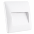 White square wall light fixture on a white background