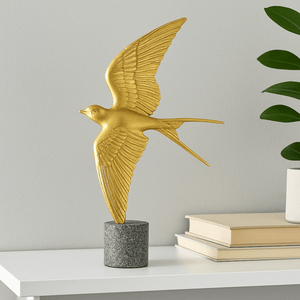 Animal Craft - Gold Swallow - Future Decor