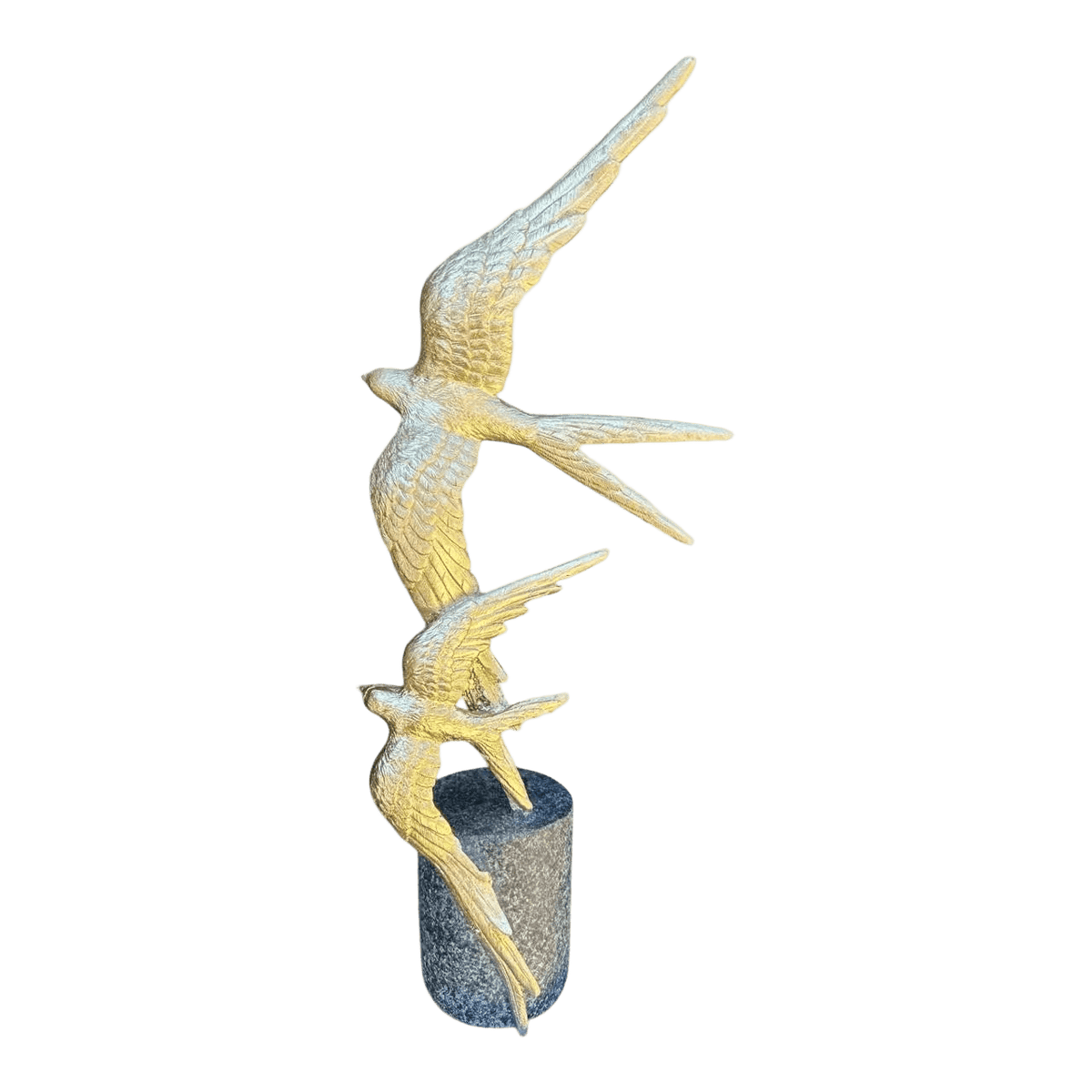 Animal Craft - Two Gold Swallows