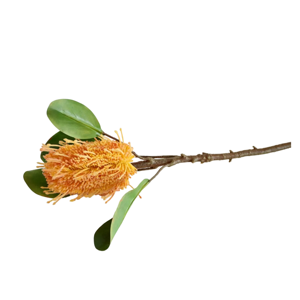 Artificial Flower - Orange Pincushion