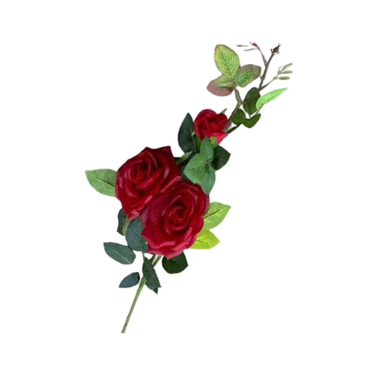 Artificial Flower - Red Roses 70cm