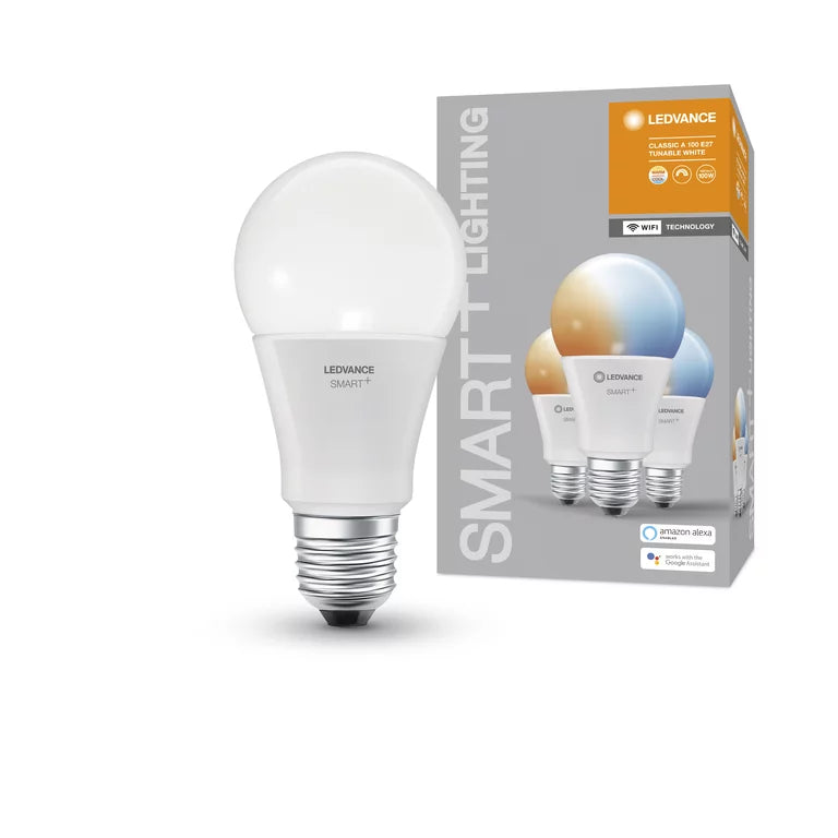 LEDVance Smart Wifi A60 LED Bulb Tuneable White - Future Light - LED Lights South Africa