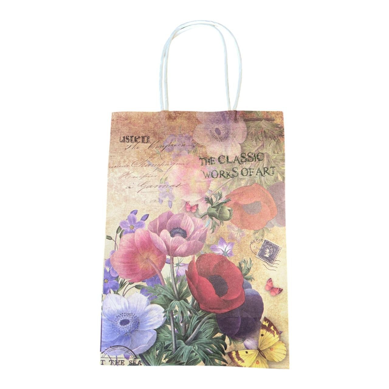 Assorted Cosmos Vintage Small Giftbag Set - Future Decor