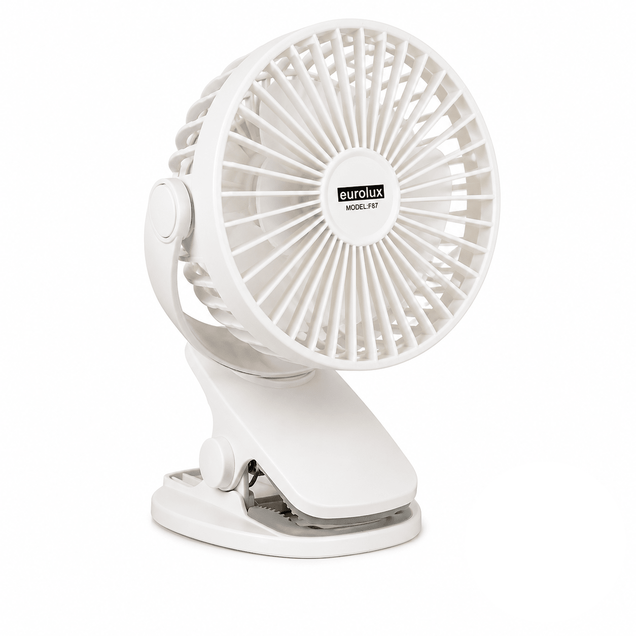 Portable Rechargeable Mini Clip-on Fan