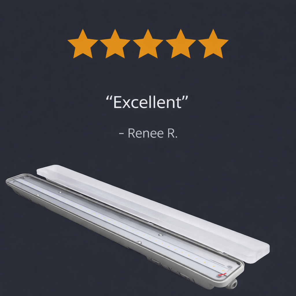 Task Lighting Durban — Garage utility LED light with beam angle 120° in South Durban