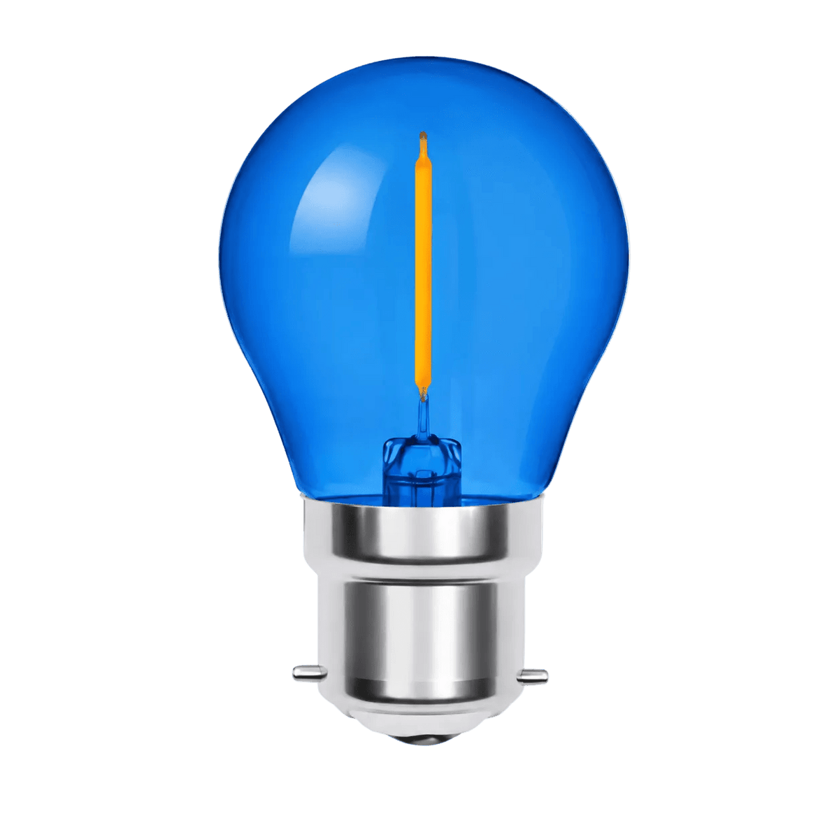 1W Golf Ball LED Bulb - Blue