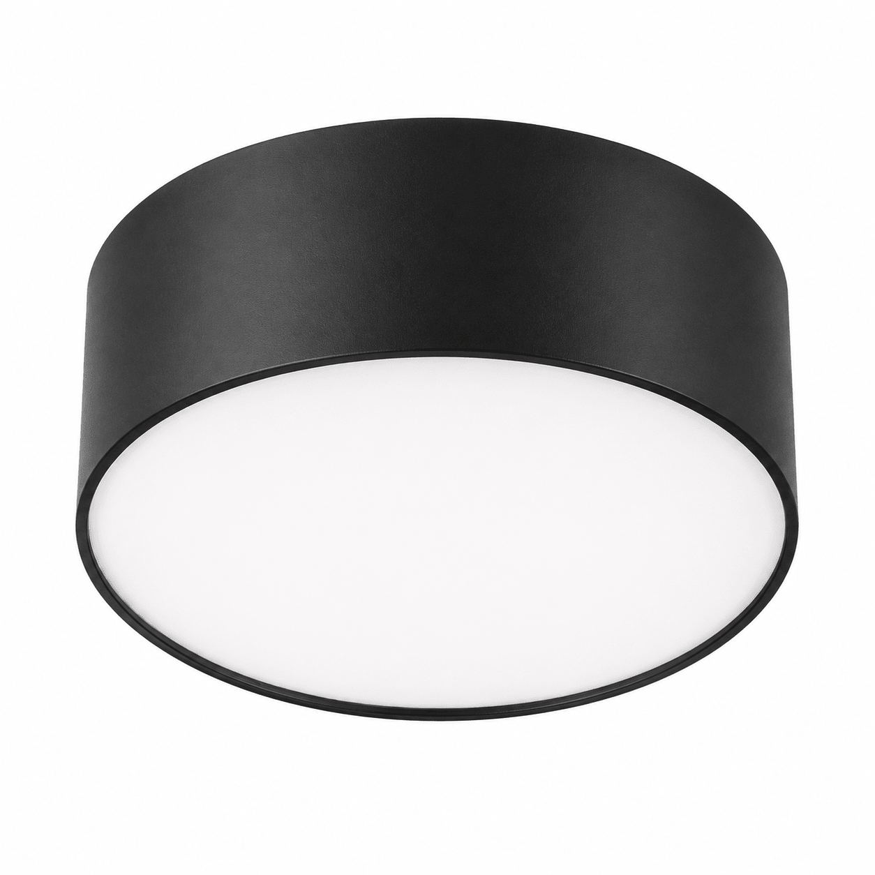 Broadmerston 140mm LED Ceiling Light - Black (3000K)