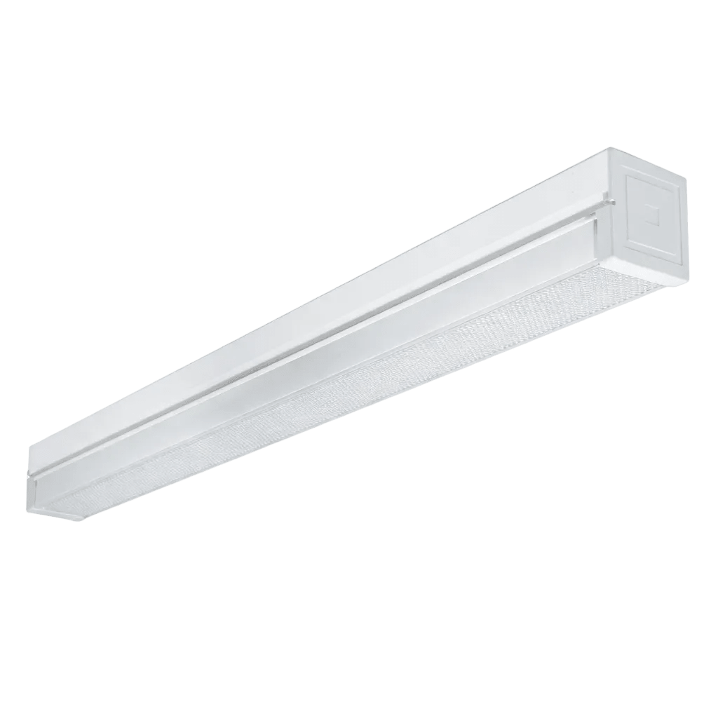Complete LED Office Fixture - Single 8 Watt