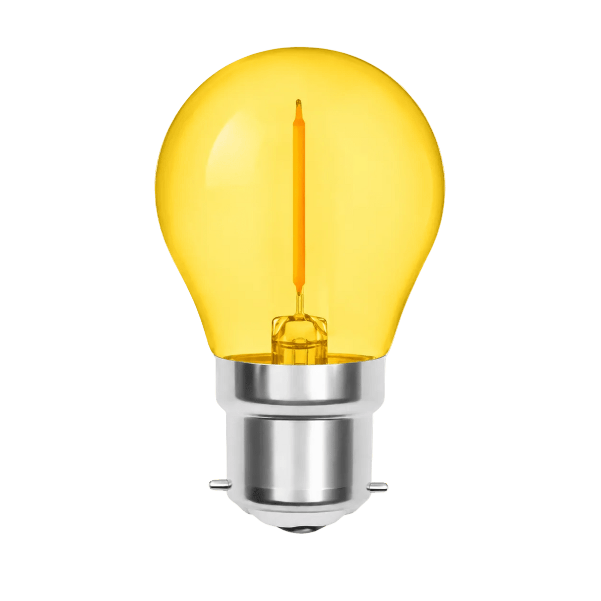 1W Golf Ball LED Bulb - Yellow