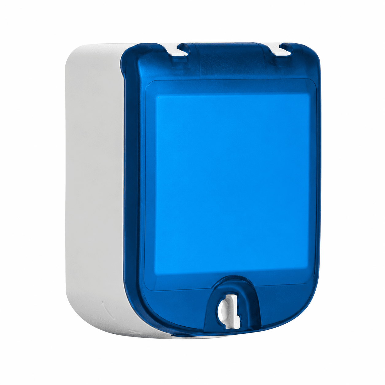Stealth Waterproof Socket Outlet Box - Blue Flap