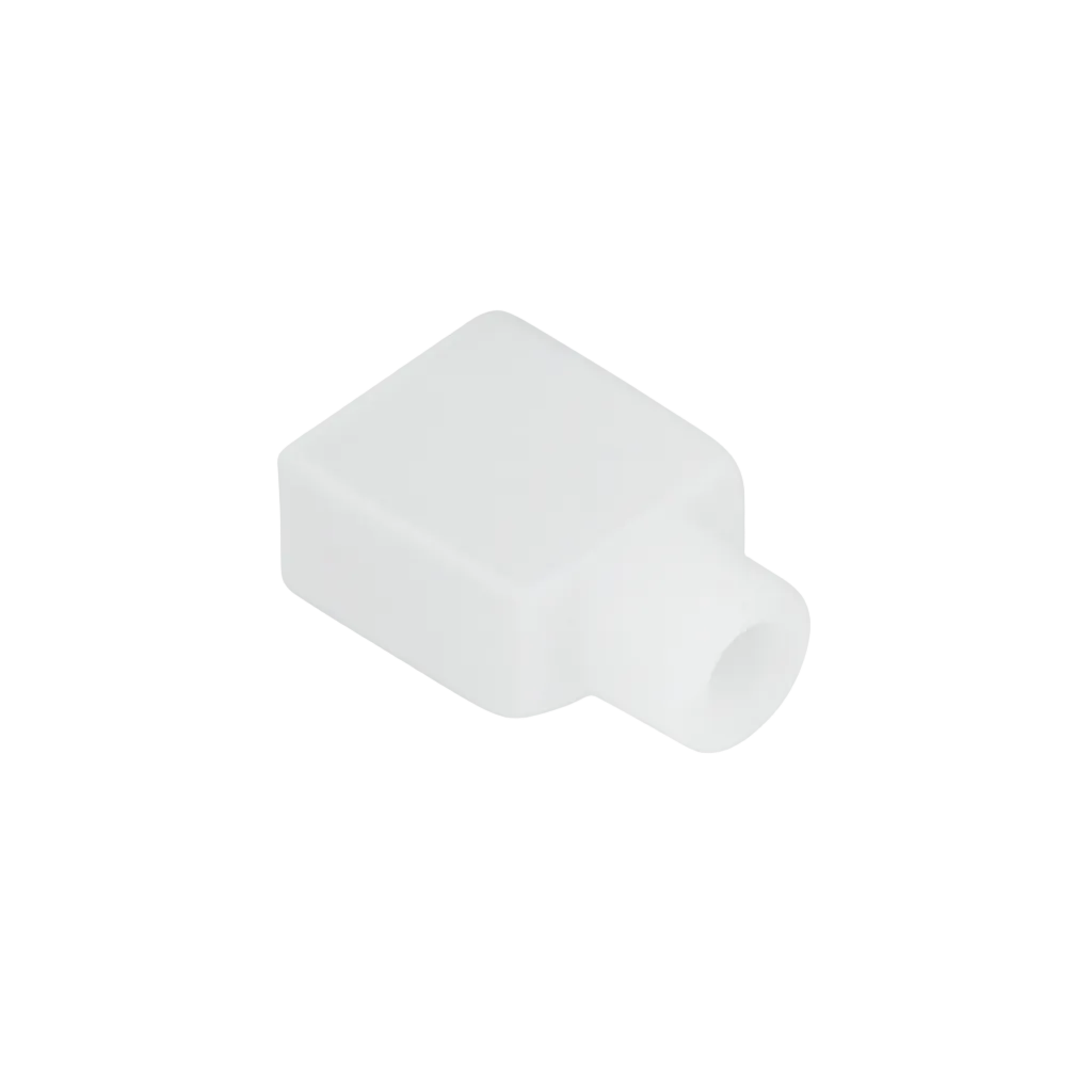 Side Bending Flexible Silicone - 6mm x 12mm End Caps