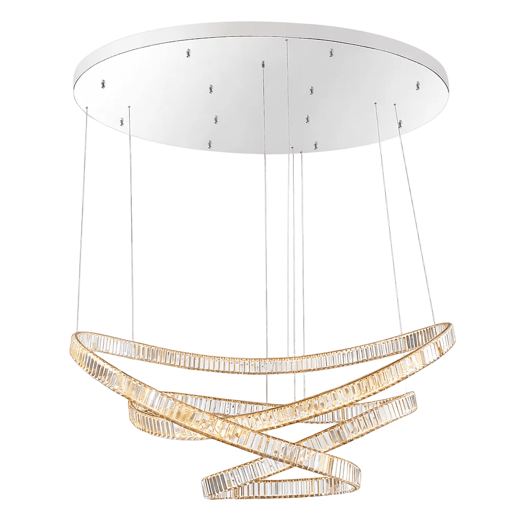 Carousel Crystal LED Chandelier
