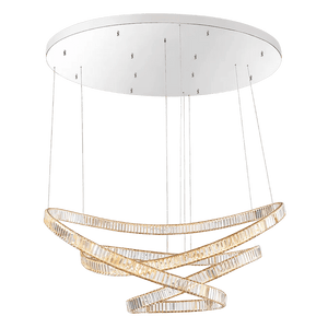 Carousel Crystal LED Chandelier