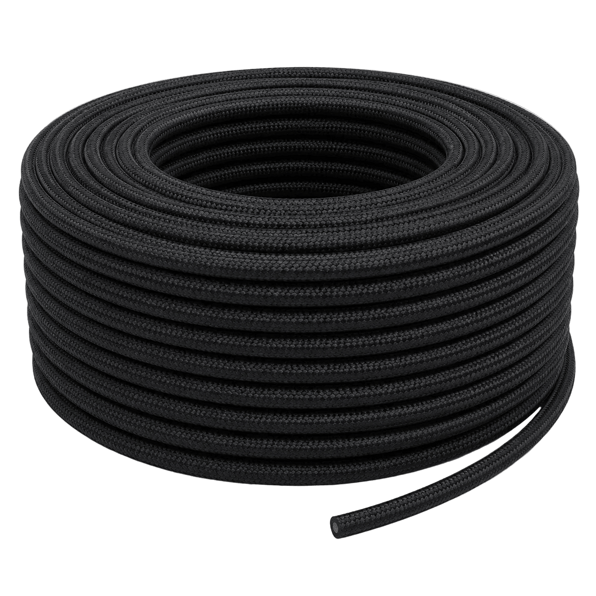 2 Core Fabric Cable (10m) - Black
