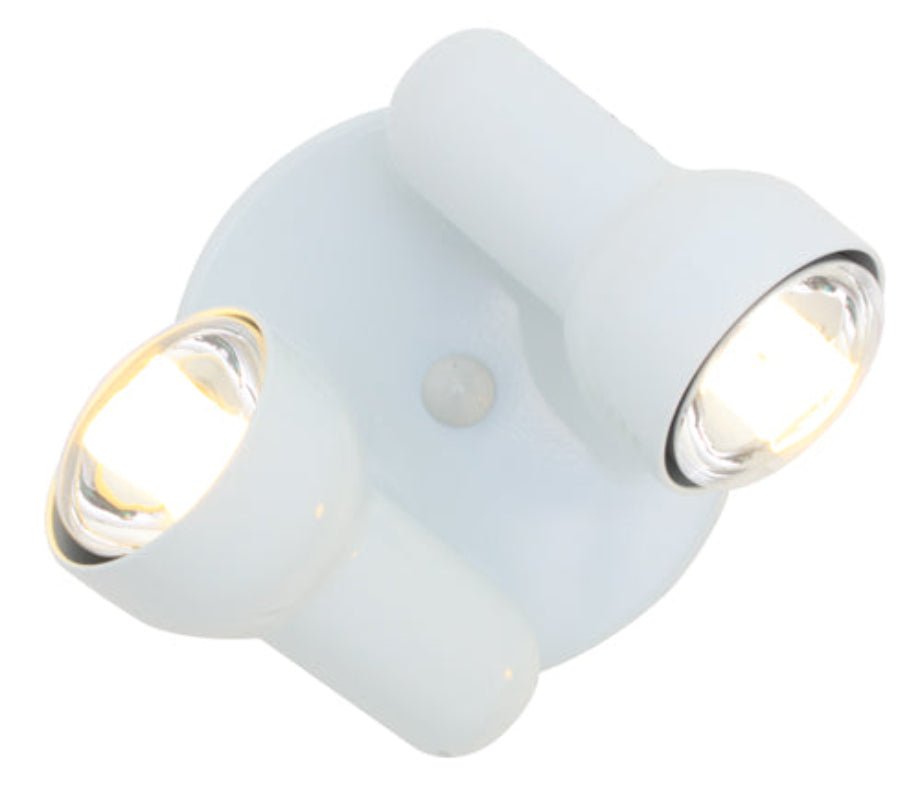 White Indoor Spotlight Steel R80