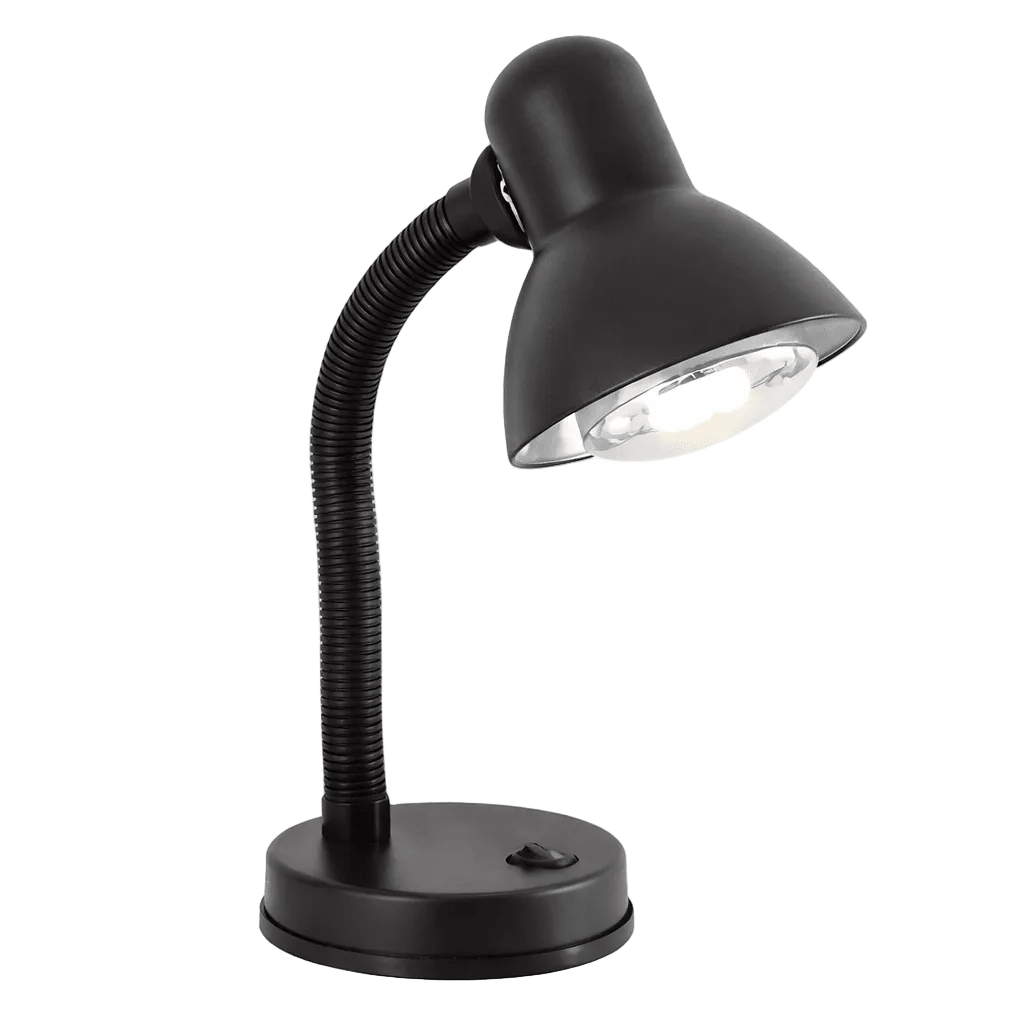 Student Desk Lamp Black