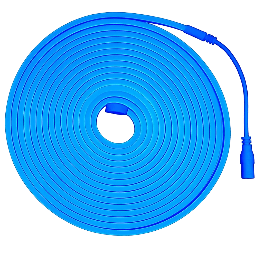 DIY Shaping LED Neon Strip - Blue, IP67 (5m Blister Pack)