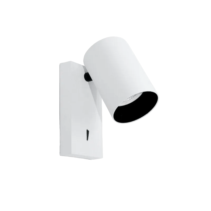 Lone LED White Wall Light