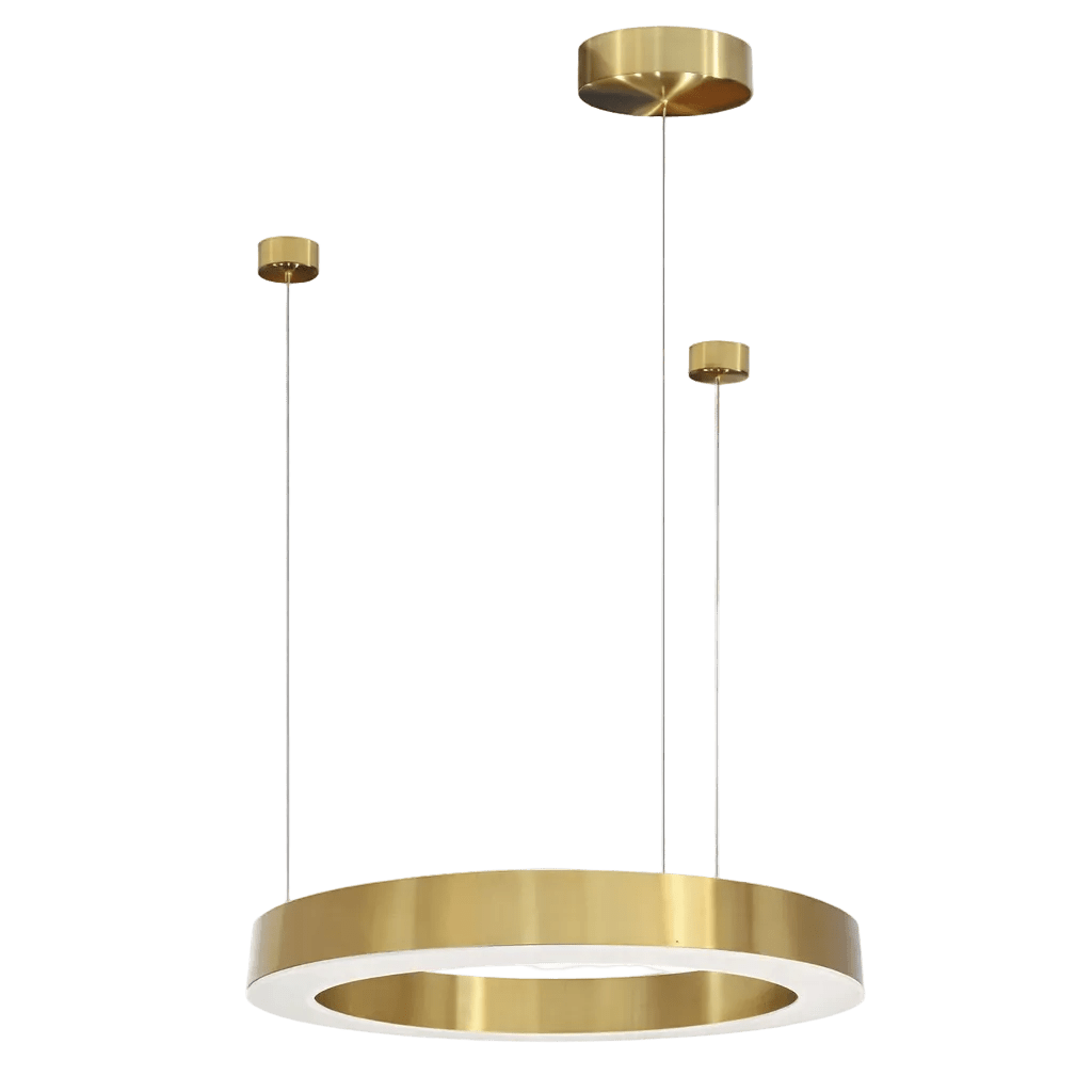 Halo Gold LED Pendant - Medium