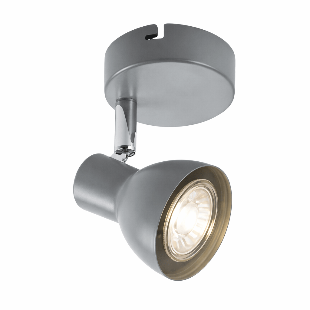 1 Light Grey Ceiling Spotlight
