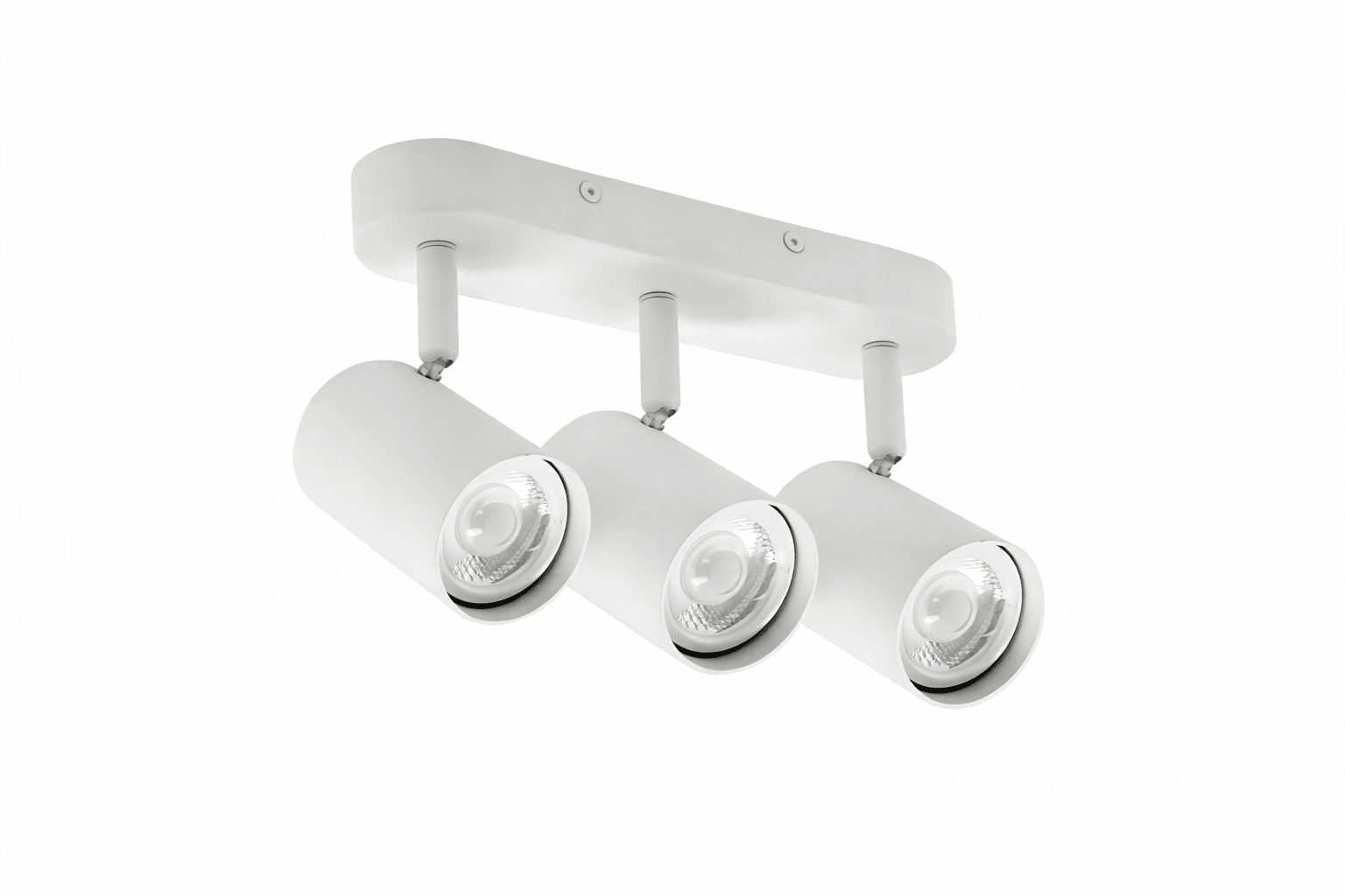 White Pulse 3 Light Adjustable Spotlight