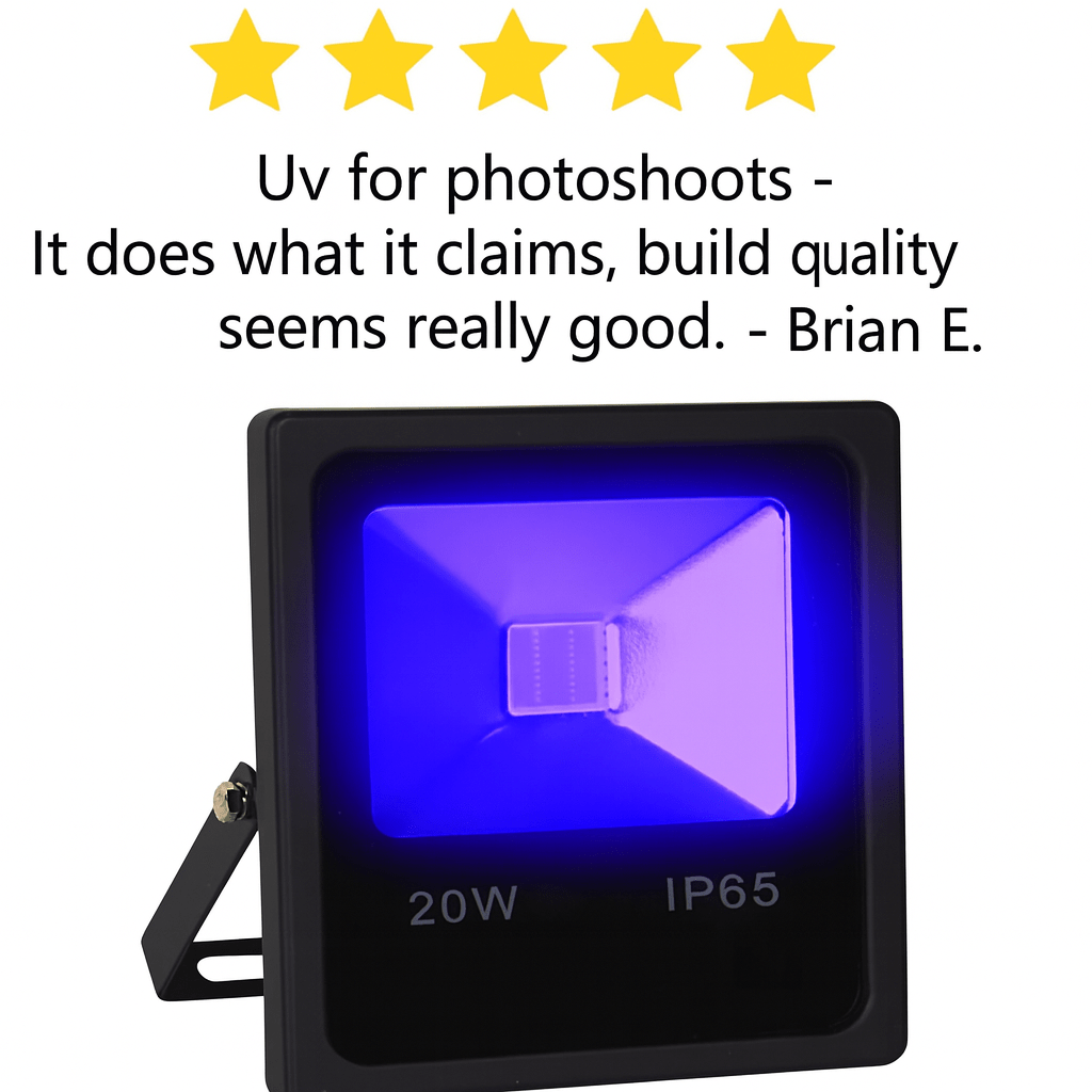 LED UV-A Flood Lights - 20W