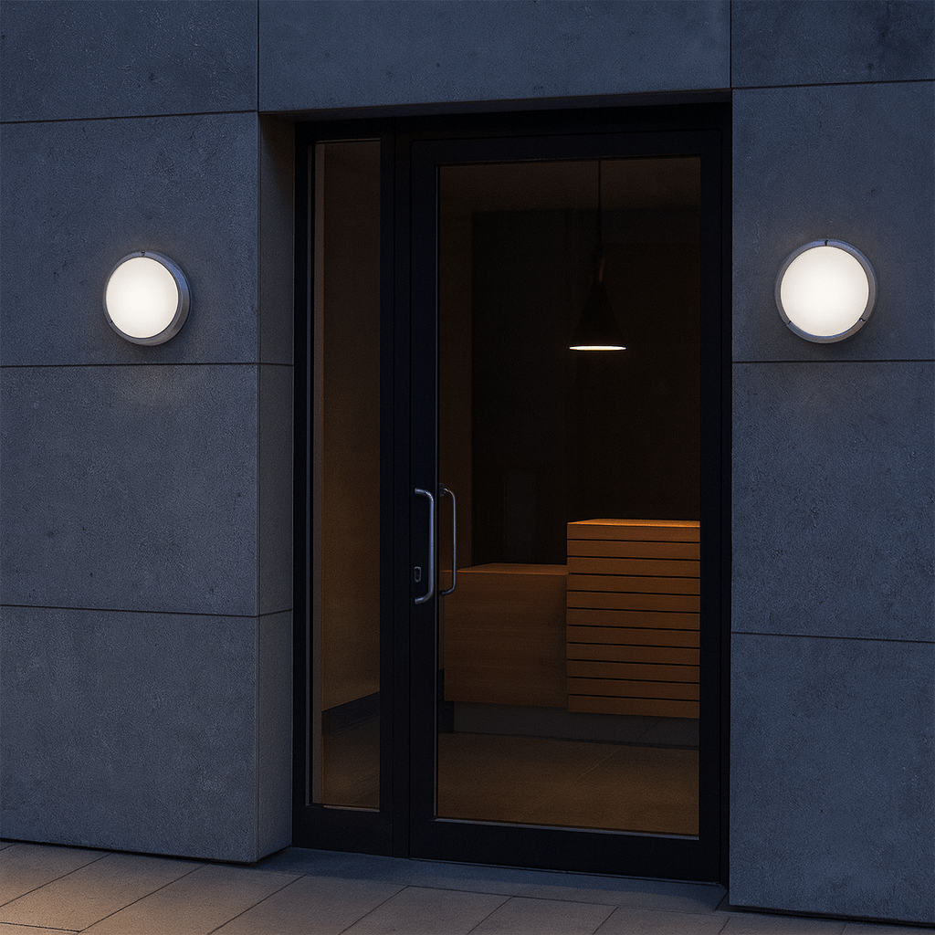 Graphite Bulkhead Light