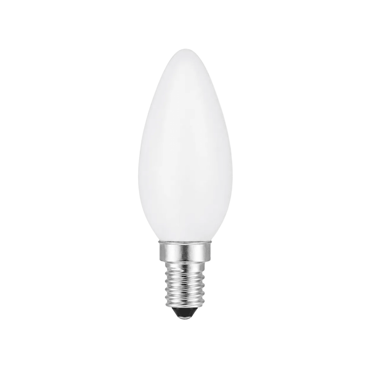 4W Dimmable White Candle LED Bulb – E14, 4000K Cool White