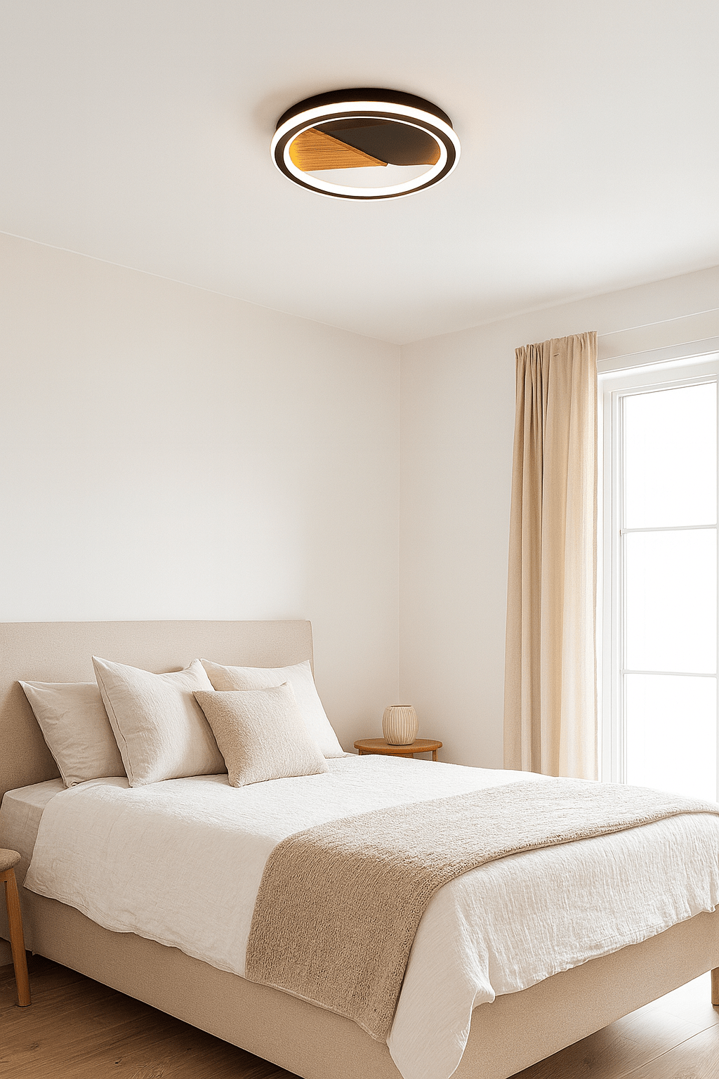 Yin&Yang Round LED Ceiling Fitting