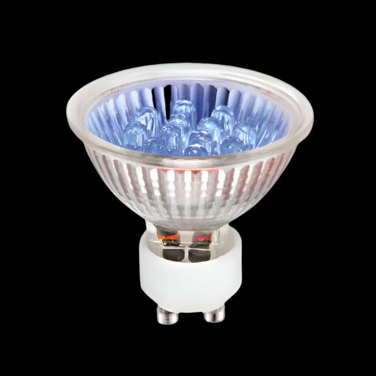 blue led light bulb