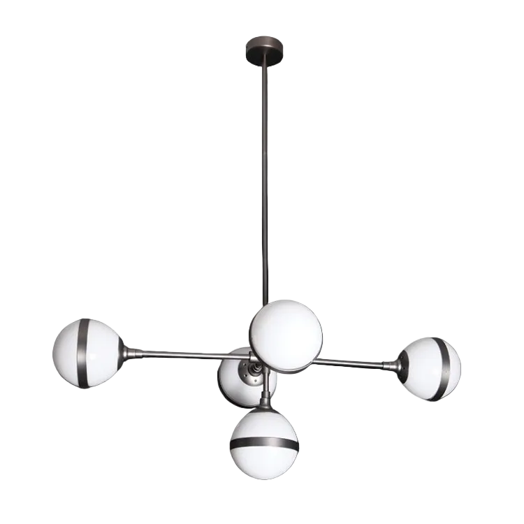 Art Deco 5l Pendant Light