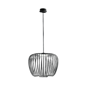 Black Apple LED Wire Pendant Light