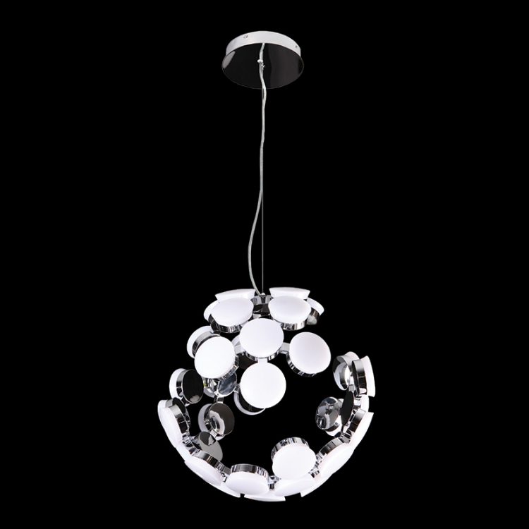 Meteor Chrome LED Pendant Light