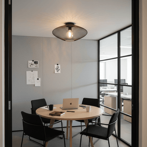 Slade Black Mesh Ceiling Light