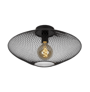 Slade Black Mesh Ceiling Light