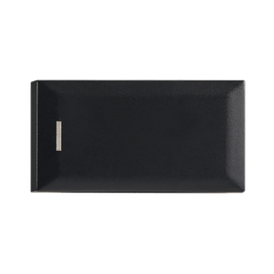 Black ECP172 modular dimmer switch on a transparent background.