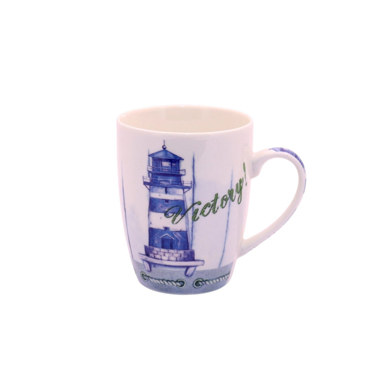 Blue Lighthouse Ceramic Mug - Future Decor