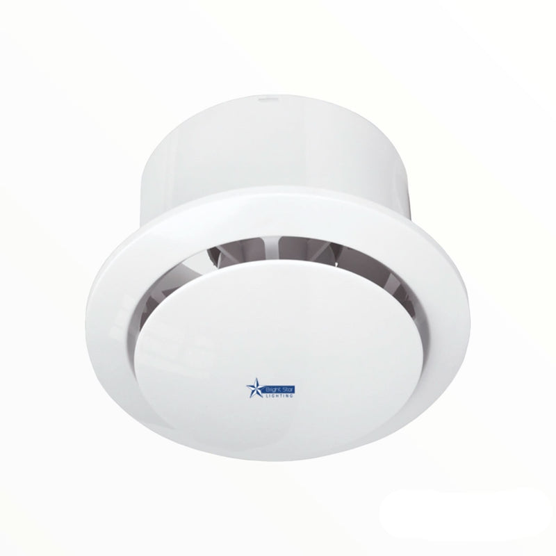 Round 6-inch (152mm) Bathroom Extractor Fan