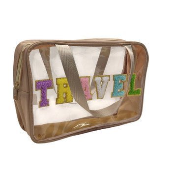 Brown Travel PVC Carry Bag - Future Decor