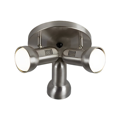 Satin Chrome Indoor Spotlight IP20 Adjustable