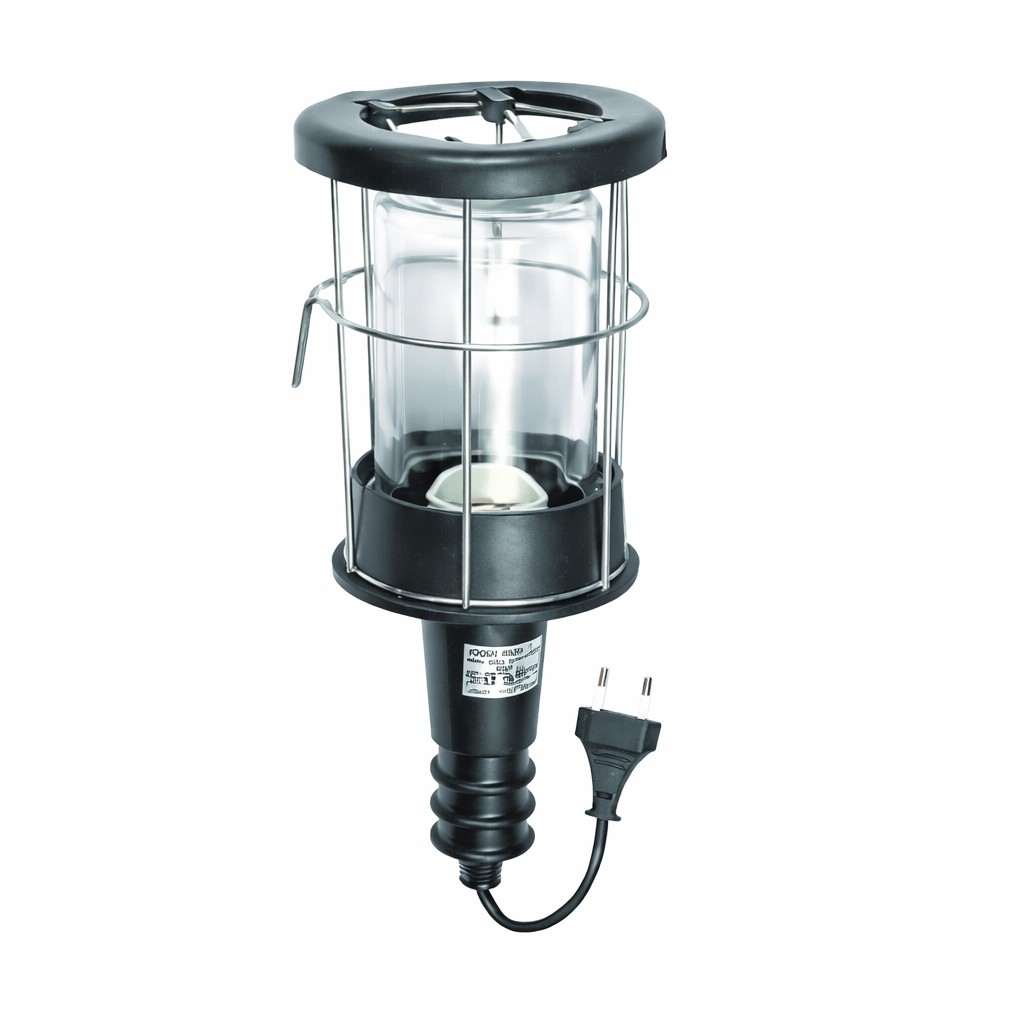 Lead Light with Rubber Protection and 5m Cable