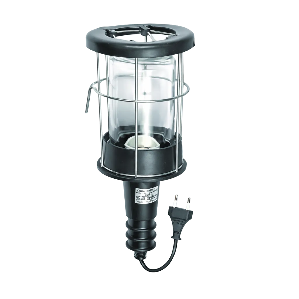 Lead Light with Rubber Protection & 5m Cable