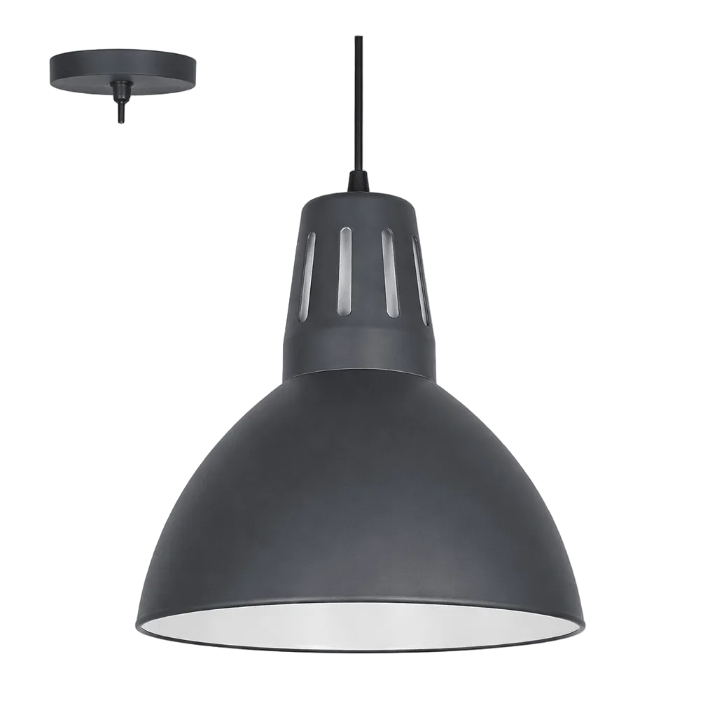 Pendant Steel 280mm - White